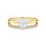 Bague loriele Lia Dualis - Diamant Moissanite💎