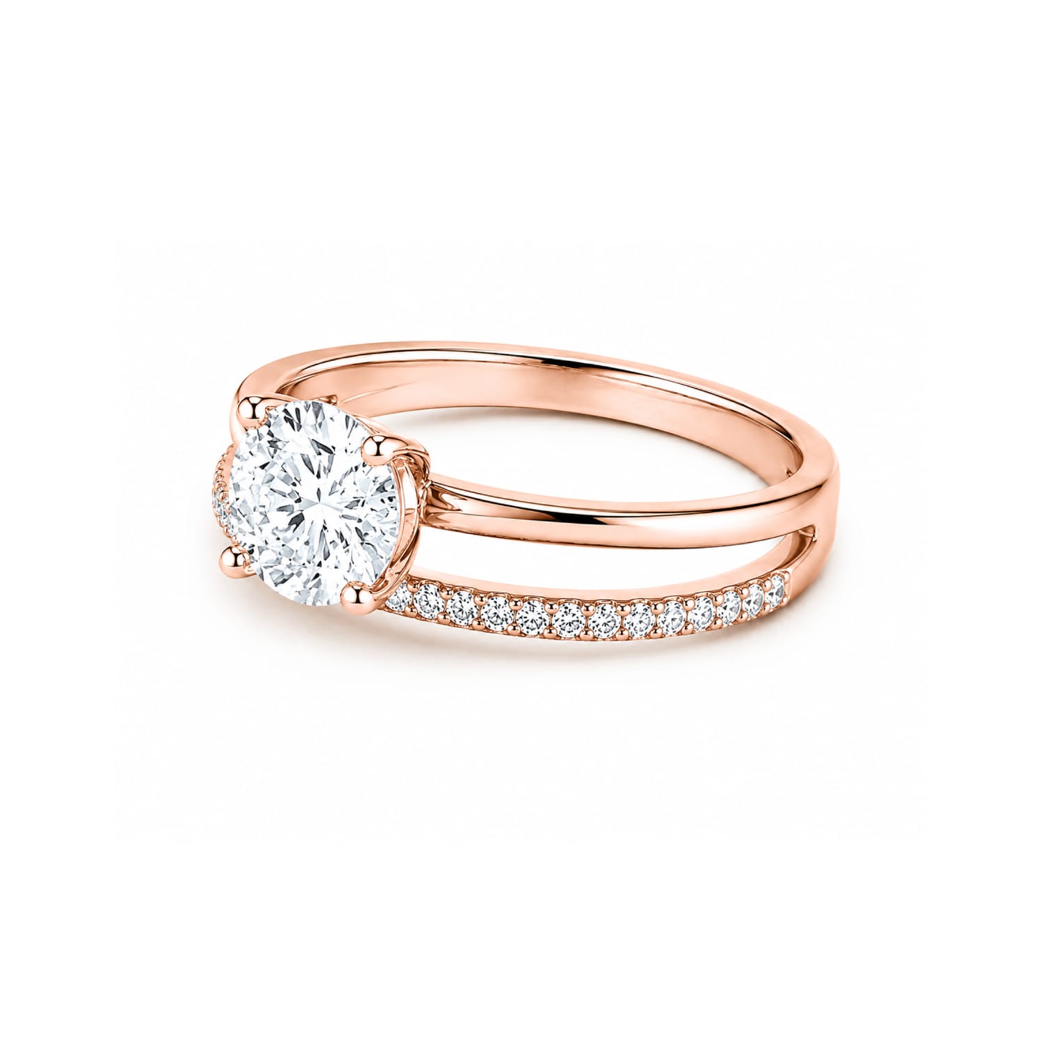 Bague loriele Lia Dualis - Diamant Moissanite💎