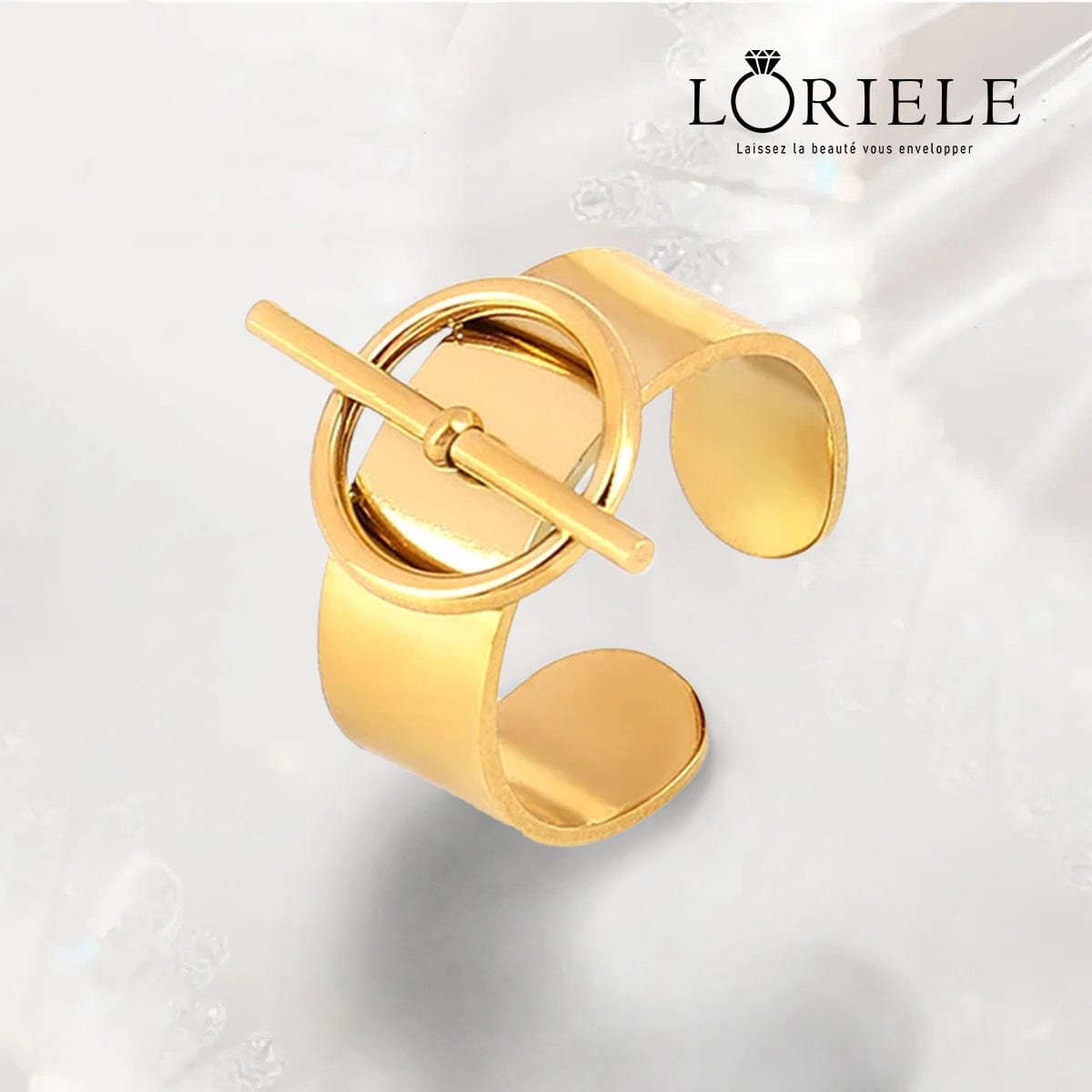 Bague Ajustable Interlock - LORIELE