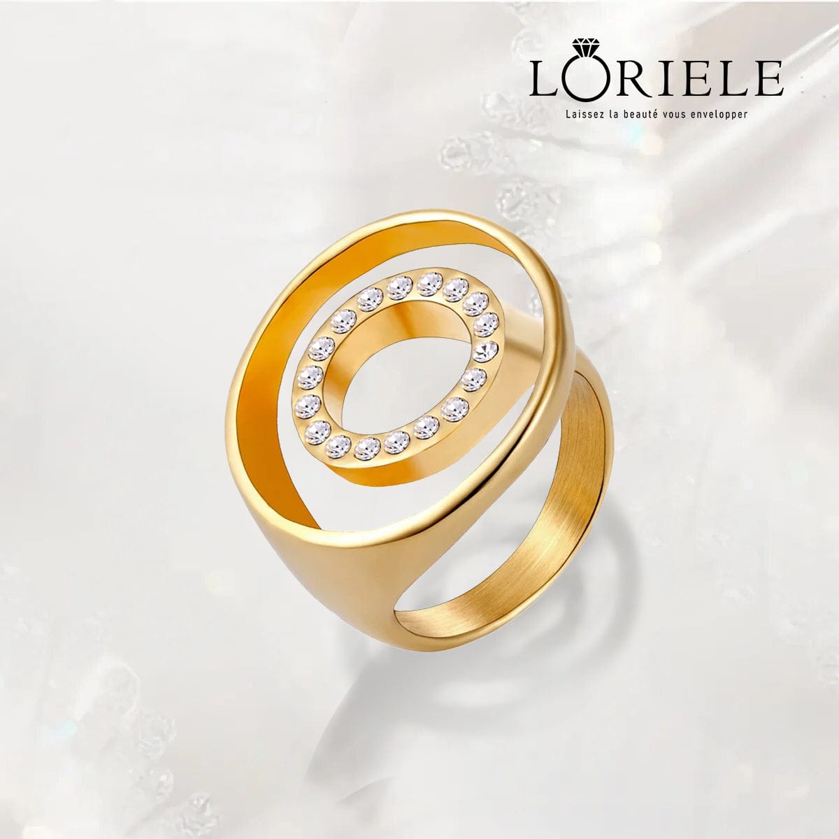 Bague Ajustable Éclat Circulaire - LORIELE