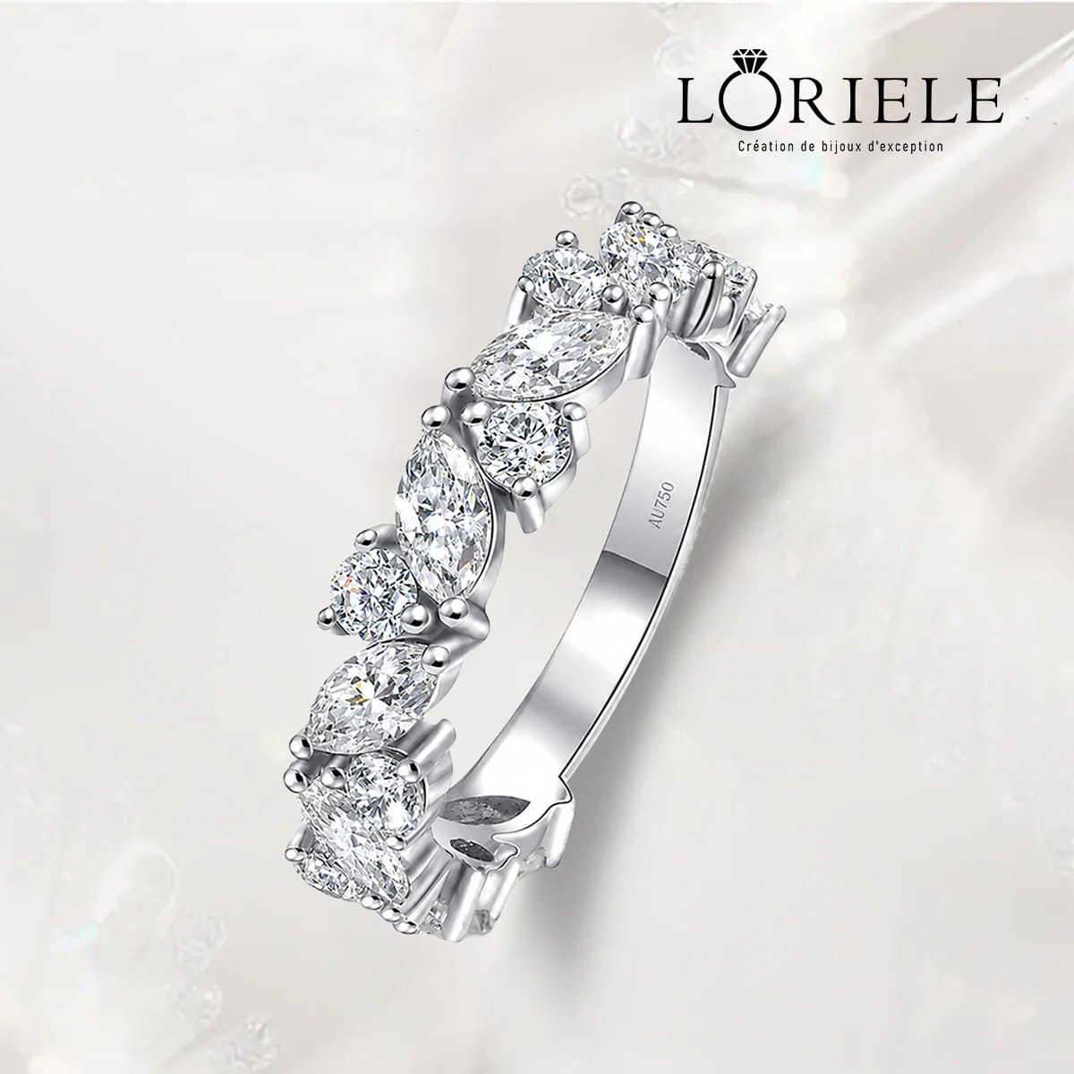 Bague Éclésia - Diamant Moissanite💎