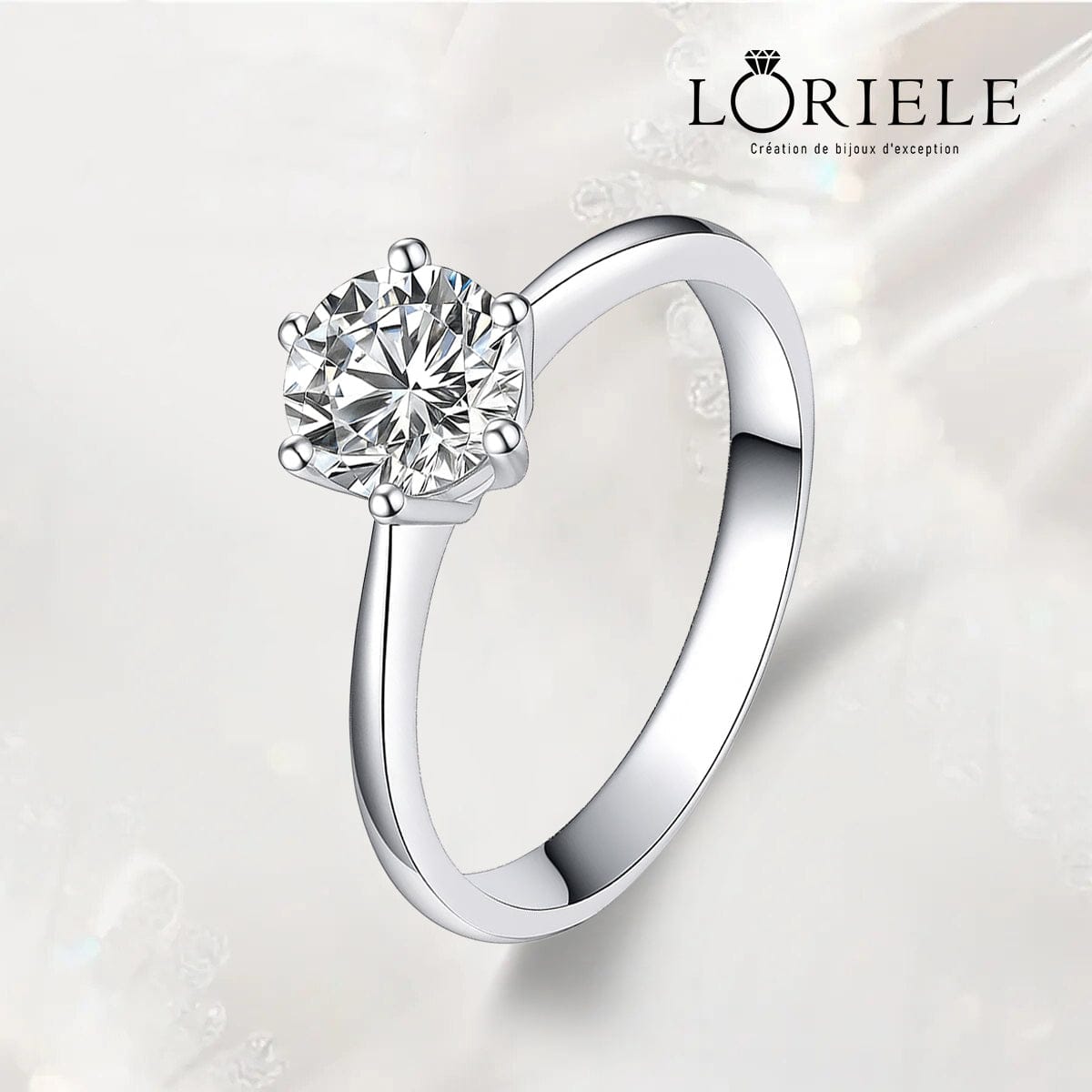 Bague Cloé Sélène - Diamant Moissanite💎