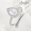 Bague Goutte de Lune - Diamant Moissanite💎