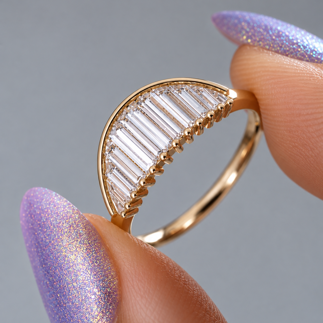 Bague Grand Opéra - Diamant Moissanite 💎