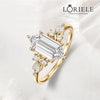 Bague Diadème Impératrice - Diamant Moissanite💎