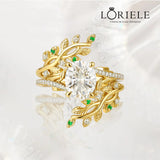 Bague Nymphes Lillian - Diamant Moissanite 💎🌿