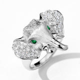 Bague Trône de Ganesha - Moissanite💎