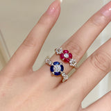 Bague Flot Marine - Diamant Moissanite💎