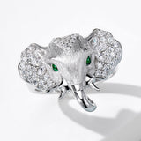 Bague Trône de Ganesha - Moissanite💎