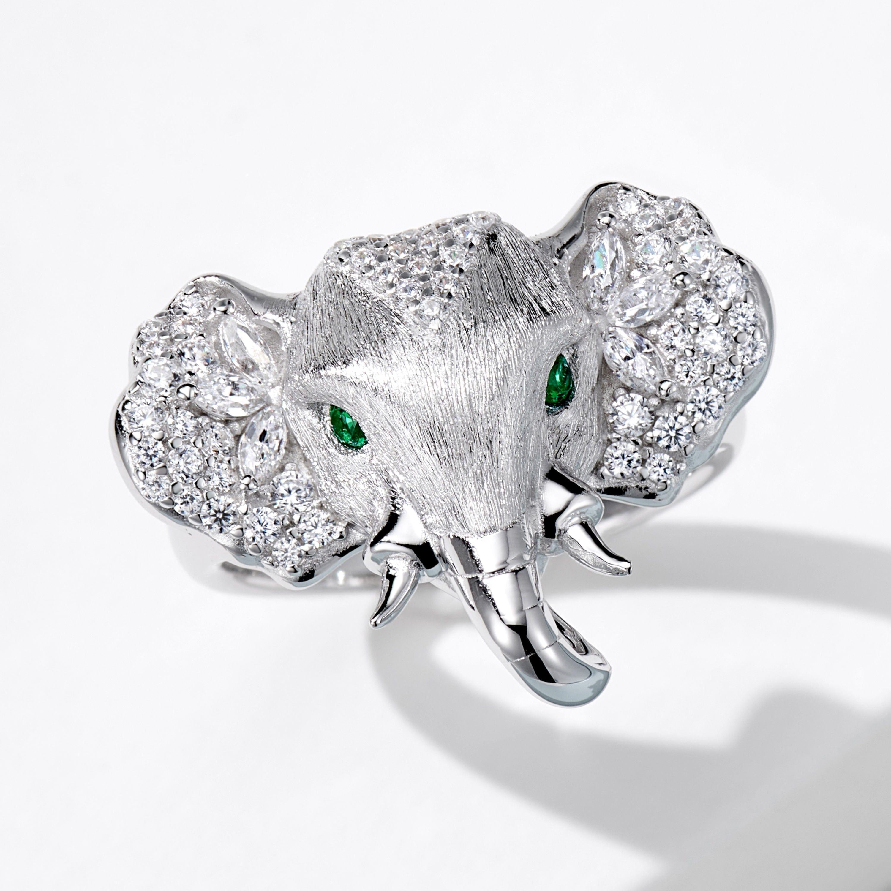 Bague Trône de Ganesha - Moissanite💎