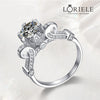 Bague Triumph Solitaire En Argent Sterling 925 - Diamant Moissanite 1 Carat 💎