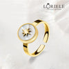 Bague Ajustable Emblème Étoilé - LORIELE