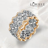 Anneau hallebarde Nérée en Argent Sterling 925- Sertie Diamant Zircon💎