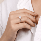 Bague loriele Lia Dualis - Diamant Moissanite💎