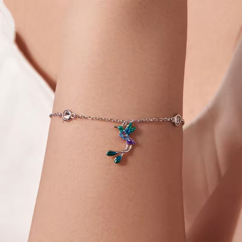 Parure Fleur du Colibri 💐 - Diamant Moissanite 💎