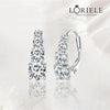 Boucles d’oreilles Carol cascade, fermoirs à levier - Diamant Moissanite💎
