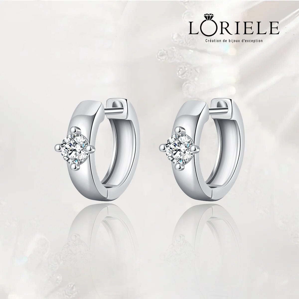 Boucles d'oreilles Sélis Opaline - Diamant Moissanite💎