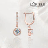 Boucles d'oreilles Or Rosée d’Aurore 18ct - Diamant Moissanite 1 Carat 💎