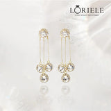 Boucles d'oreilles pétales rondes