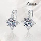 Boucles d’oreilles Étreinte d’Étoiles Filantes ✨ - Diamant Moissanite💎
