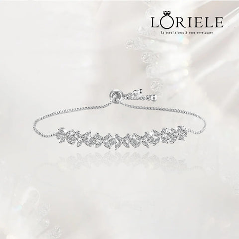 LORIELE - Bracelet Ajustable Aélysia Quartz Argent sterling 925 💎