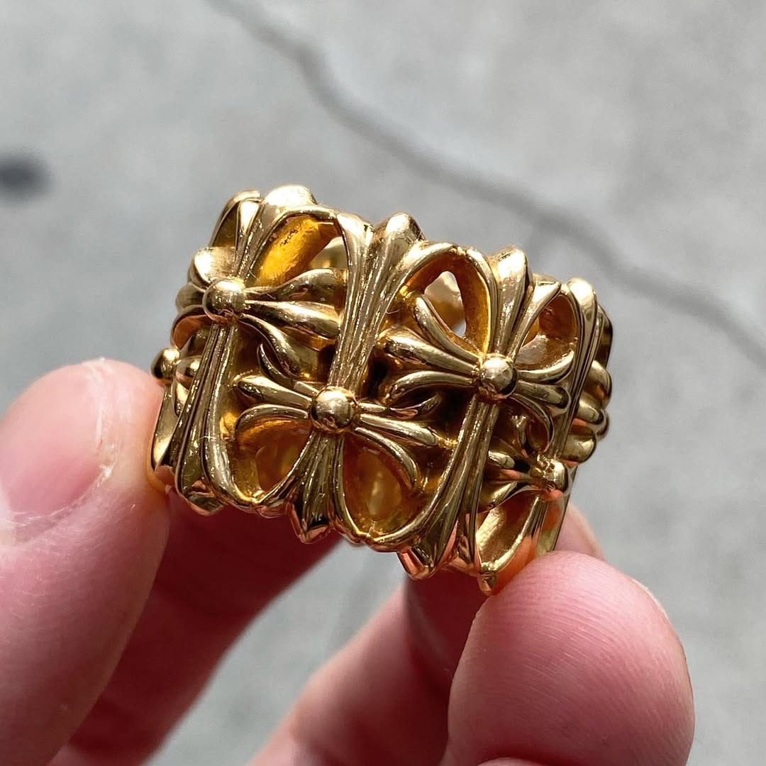 Anneau Relicarium Templis Or 18K ✝️