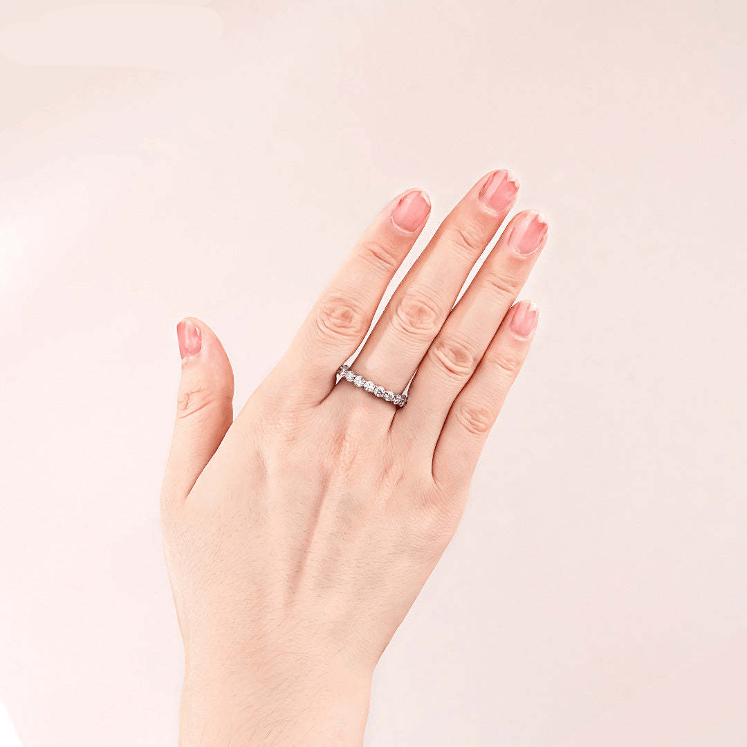 Bague Rayon Eos Cristalline - Diamant Moissanite💎