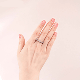 Bague Rayon Eos Cristalline - Diamant Moissanite💎