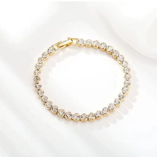 Bracelet Éclat de Désir Inaltérable en Argent sterling 925 - Diamant Moissanite 1 Carat 💎