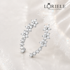 Boucles d'oreilles Éclosia Grimpante - Diamant Moissanite 💎