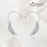 Clips d’oreilles Plume Séraphique 🪽 - Zircone Cubique 💎 x2