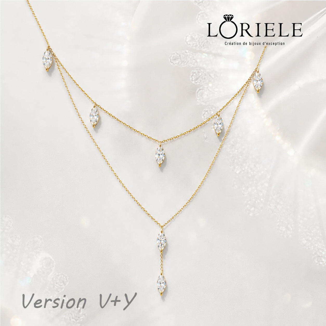 Colliers Feston Mélusine - Diamant Moissanite💎
