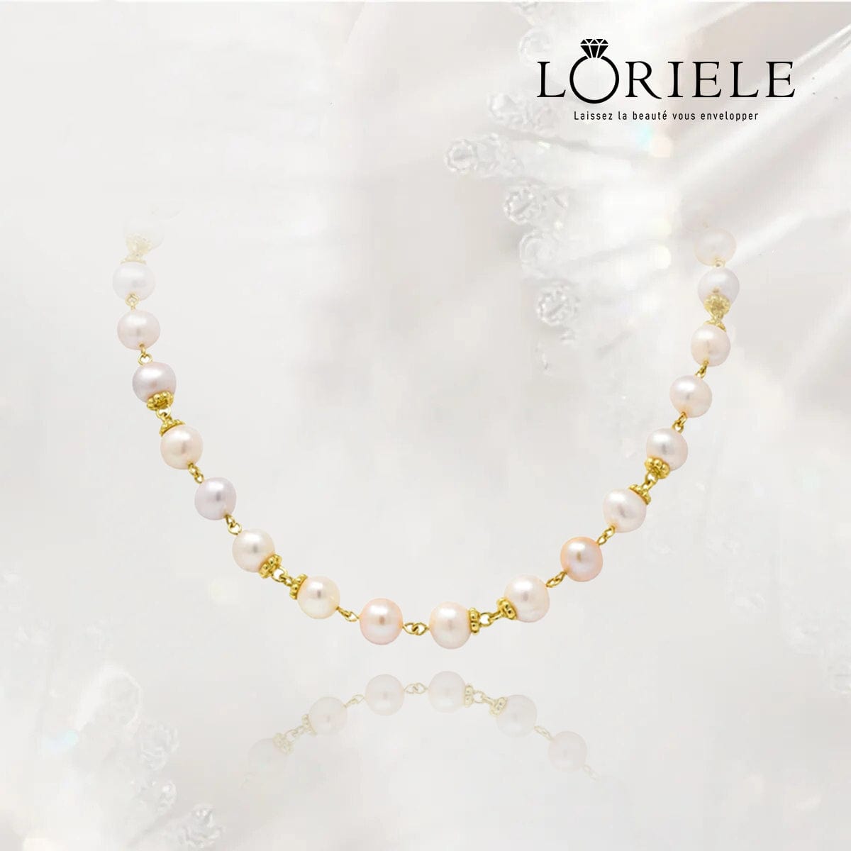 Collier Douce Perle Éthérée 🫧 - Or 14K Loriele™