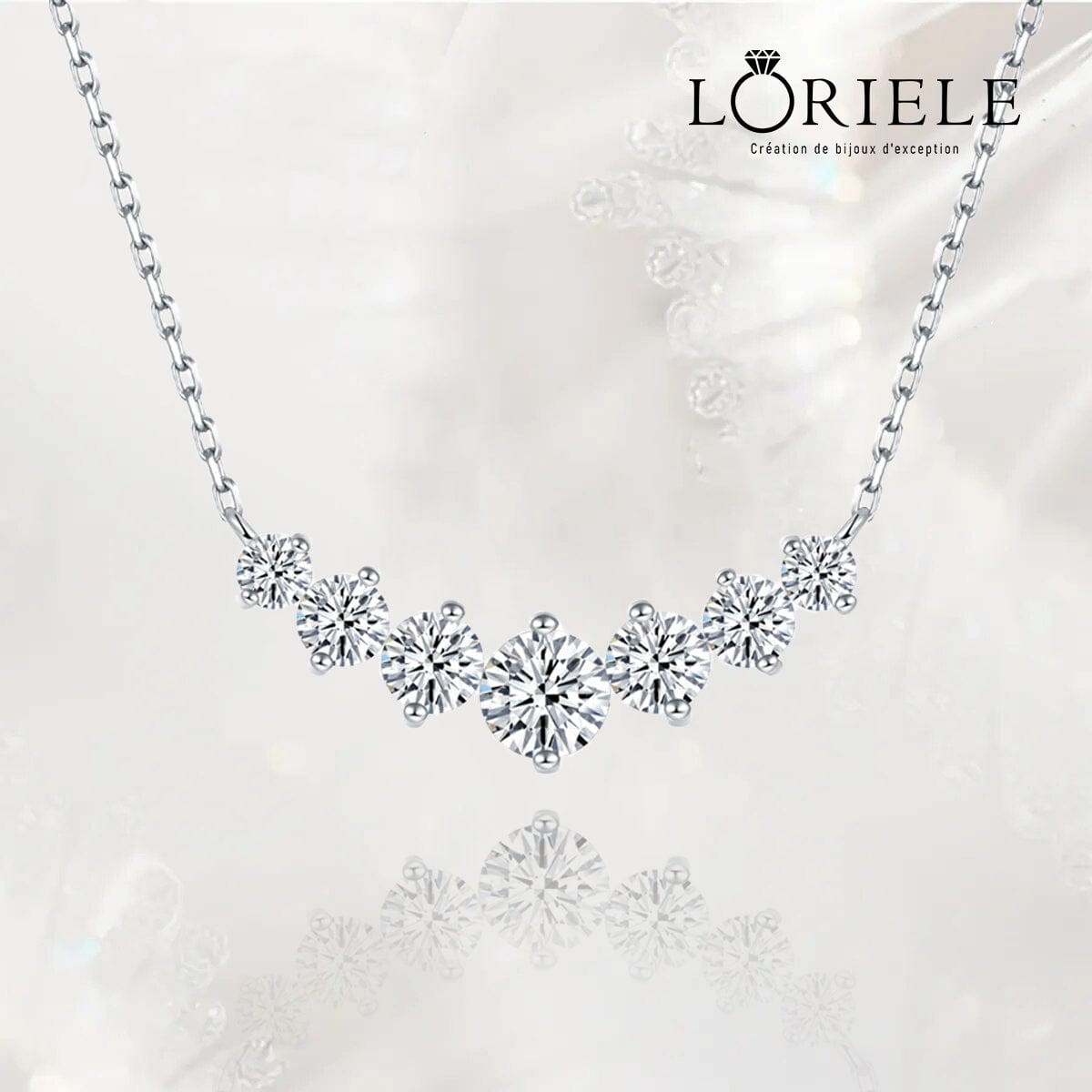 Collier Arc éclat D'Artémis - Diamant Moissanite💎