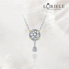 Collier Reflet Stellaire en Argent Sterling 925 - Diamant Moissanite 1 Carat 💎