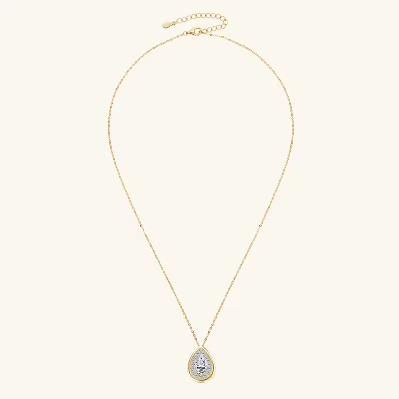 Collier Goutte de claire d'âme - Diamant Moissanite💎
