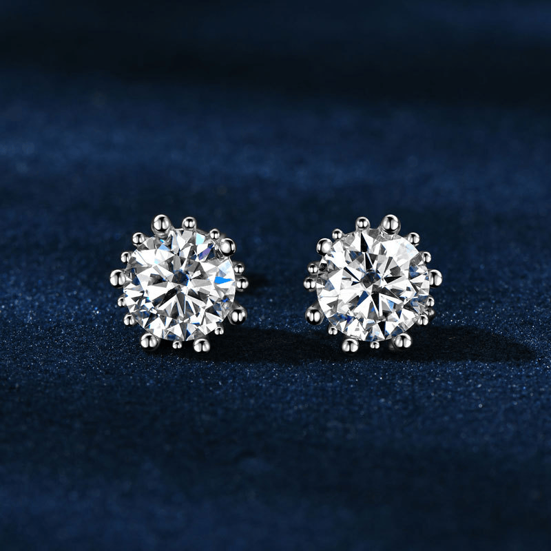 Boucles d'oreilles Aluna Perla - Diamant Moissanite💎