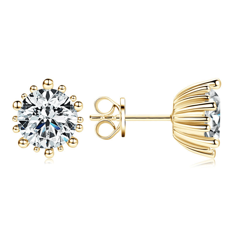 Boucles d'oreilles Aluna Perla - Diamant Moissanite💎