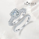 Ensembles de bagues Zephyr Argenté 925 - Diamant Moissanite 1 Carat 💎