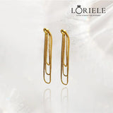 Boucles d'oreilles à pampilles en Or 18 Carats où Argent Strassie™