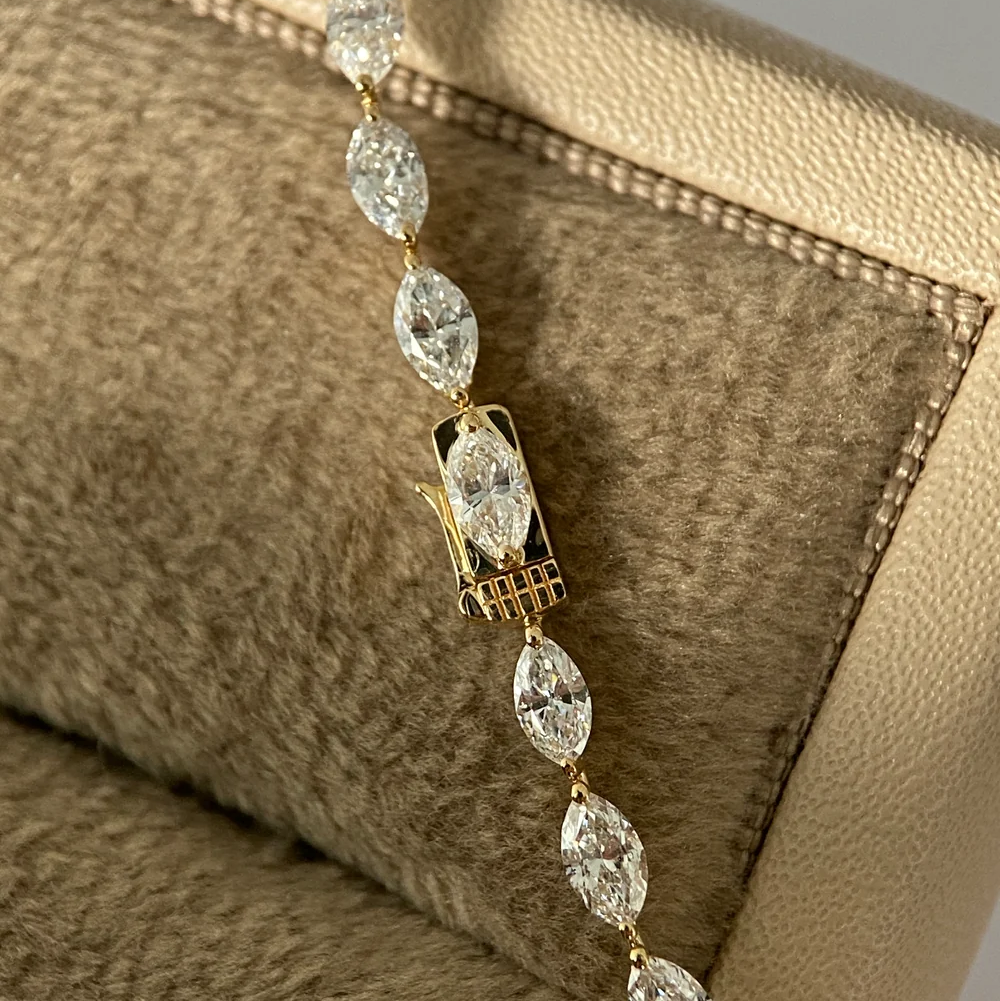 Bracelet Elysia marquise - Diamant Moissanite 💎