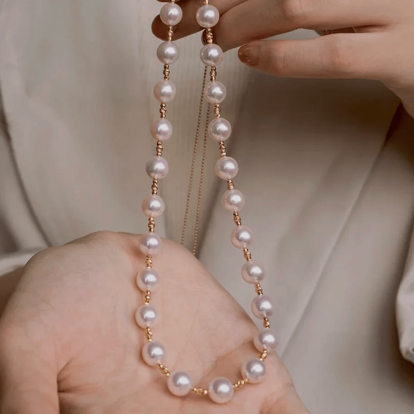 Collier Douce Perle Éthérée 🫧 - Or 14K Loriele™