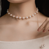 Collier Douce Perle Éthérée 🫧 - Or 14K Loriele™