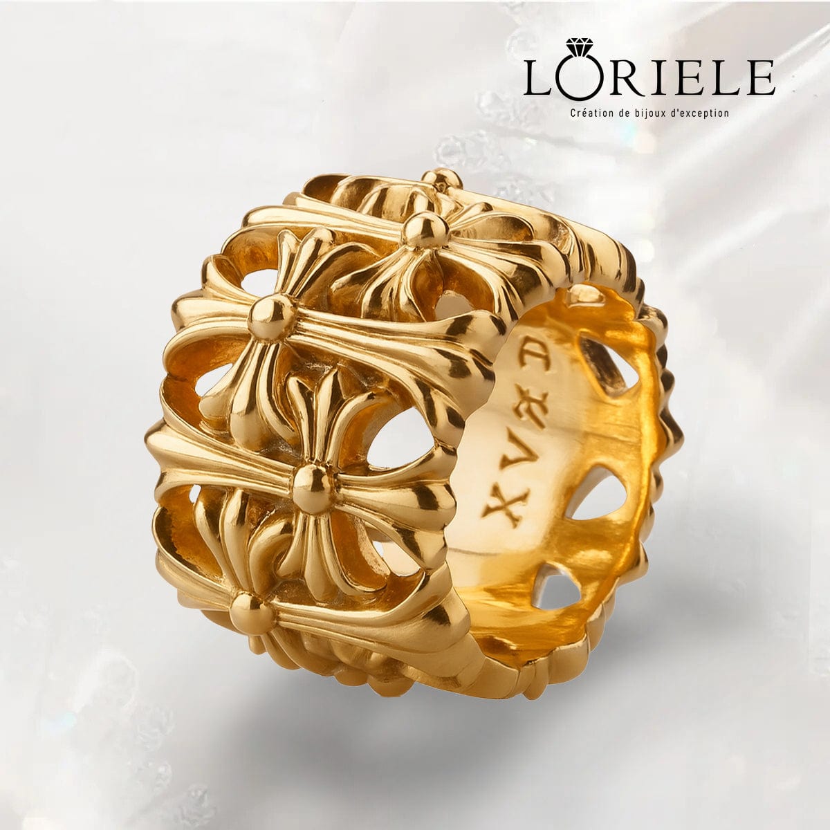 Anneau Relicarium Templis Or 18K ✝️