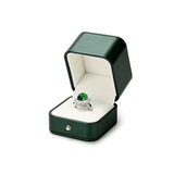 Écrin à Bijoux de Mariage en cuir Pur Vert - LORIELE™