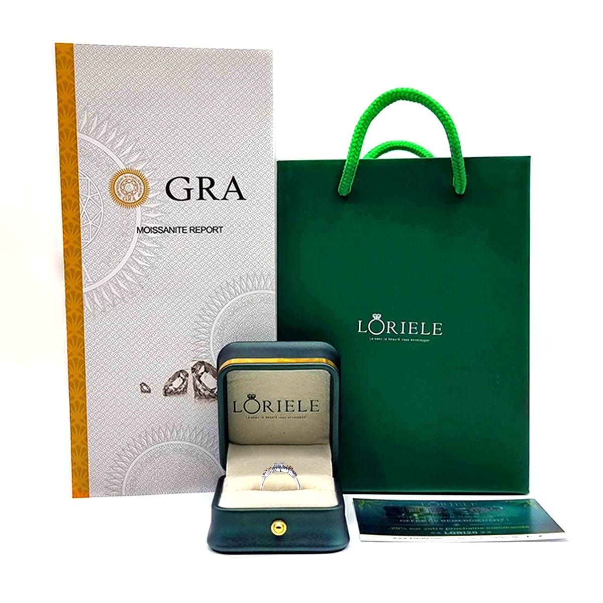 Certificat d'Authentification GRA* Diamant Moissanite 💎