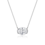 Collier Ovale Eudoxie - Diamant Moissanite💎