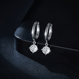 Boucles d'oreilles Larmes dâAurore - Diamant Moissanite 1 Carat đ