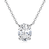 Collier Étoile d'Astraea en Argent Sterling 925 - Diamant Moissanite 1 Carat 💎