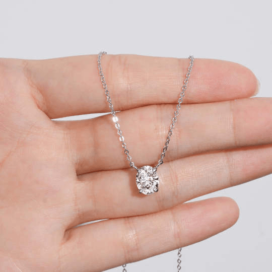 Collier Étoile d'Astraea en Argent Sterling 925 - Diamant Moissanite 1 Carat 💎